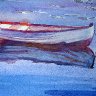 white boat