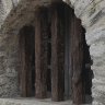 Old window at the Alamo