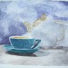 Teacup in Watercolor