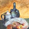 Apples and Jugs in Gouache