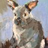 Bunny In Blue