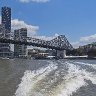 Leaving the Story bridge behind