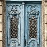 Elaborate Door Of Kresija Building On Maček Street (Ljubljana, Slovenia)