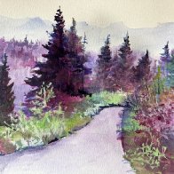 Pushing the Color - Mountainside Walk.JPG