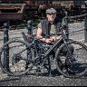 One man and his bike.