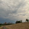 Stormclouds, Dry Grass