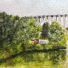 Cuyahoga Valley Bridge and Train