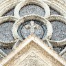 Large Rose Window Of The New Church Of St. Pelagia (Rovinj, Croatia)