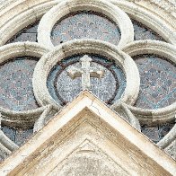Large Rose Window Of The New Church Of St. Pelagia (Rovinj, Croatia) res.jpg