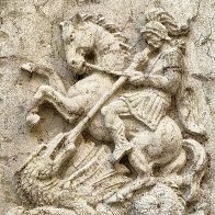 Saint George Slaying The Dragon...Yet Again (Fažana, Croatia).jpg