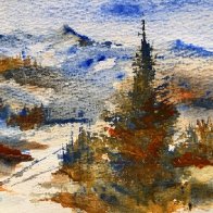 Landscape Challenge - Palette Knife - limited palette 1.JPG