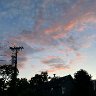 Gray and Scarlet Clouds