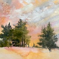 Gouache Challenge - Stormy Skies.JPG