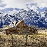 Moulton Barn at Antelope Flats WY Grand Tetons