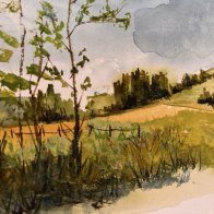 Watercolor Challenge - Hills 2.JPG