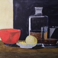 Viacheslav &raquo; Image Galleries &raquo; Still Life - Glass - Jugs - Bottles - Vases &raquo; orange cup jve.jpg