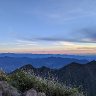 Sunrise from summit of volcan baru