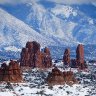Winter in Arches National Park