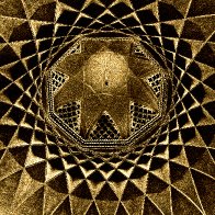 Decorated Dome Ceiling (Dowlatabad Garden Palace, Yazd, Iran) filter1.jpg