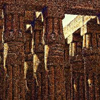 Lotiform Columns Of The Hypostyle Hall Of Amenophis III (Luxor Temple, Luxor, Egypt) filter1.jpg