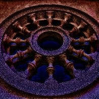 Outside Rose Window At Plečnik's Garden Of All Saints (Žale Cemetery, Ljubljana, Slovenia) filter1.jpg