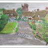 GODSHILL VILLAGE AND CHURCH