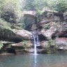 Old Mans Cave Falls