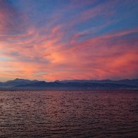 Sunset over Albania..jpg