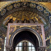 Mosaics And Ciborium At The Euphrasian Basilica (Poreč, Croatia).jpg