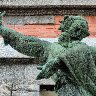 Statue Of Moses (National And University Library, Ljubljana, Slovenia)