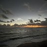 Sunrise with a most interesting cloud