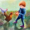 GirlwithChickens