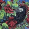 Rook in a Rosebush